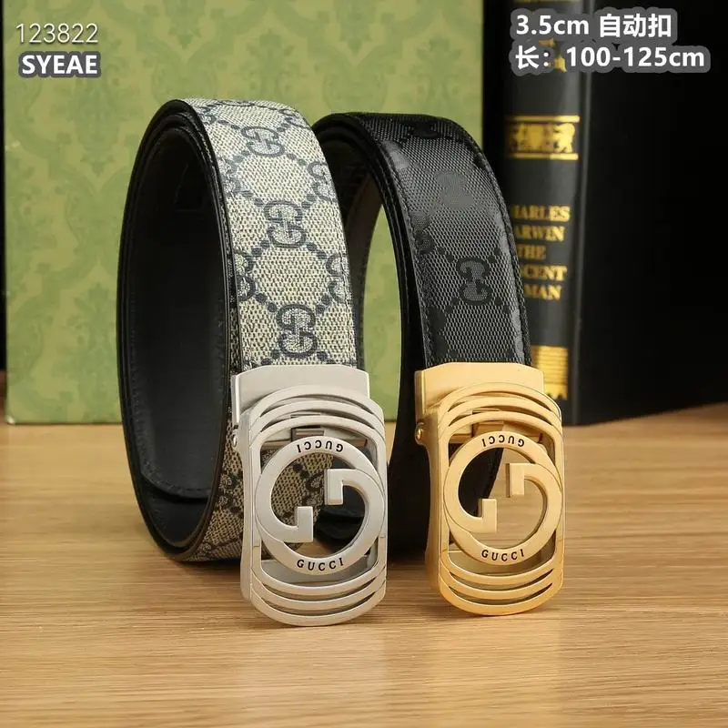 Gucci belt 35mmX100-125cm 8L46